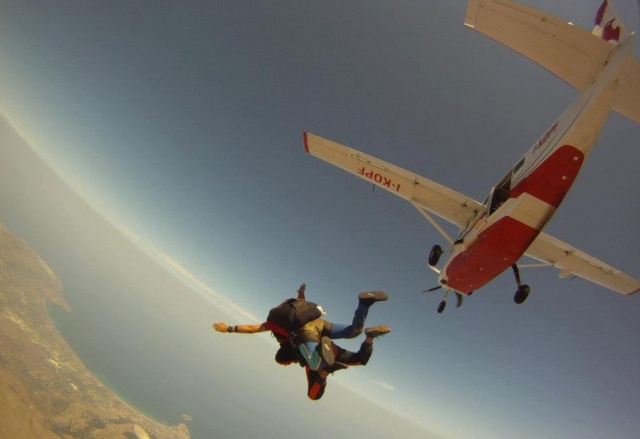  Sautez en tandem avec l'instructeur 